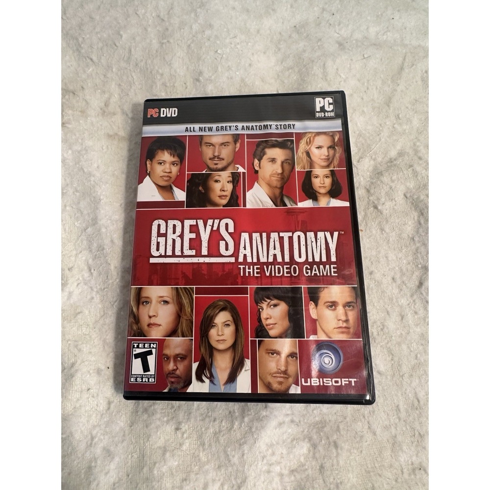 Grey's Anatomy: The Video Game (PC, 2009) Complete